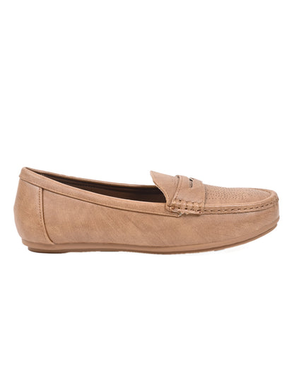 Women, Women Footwear, Camel Loafers