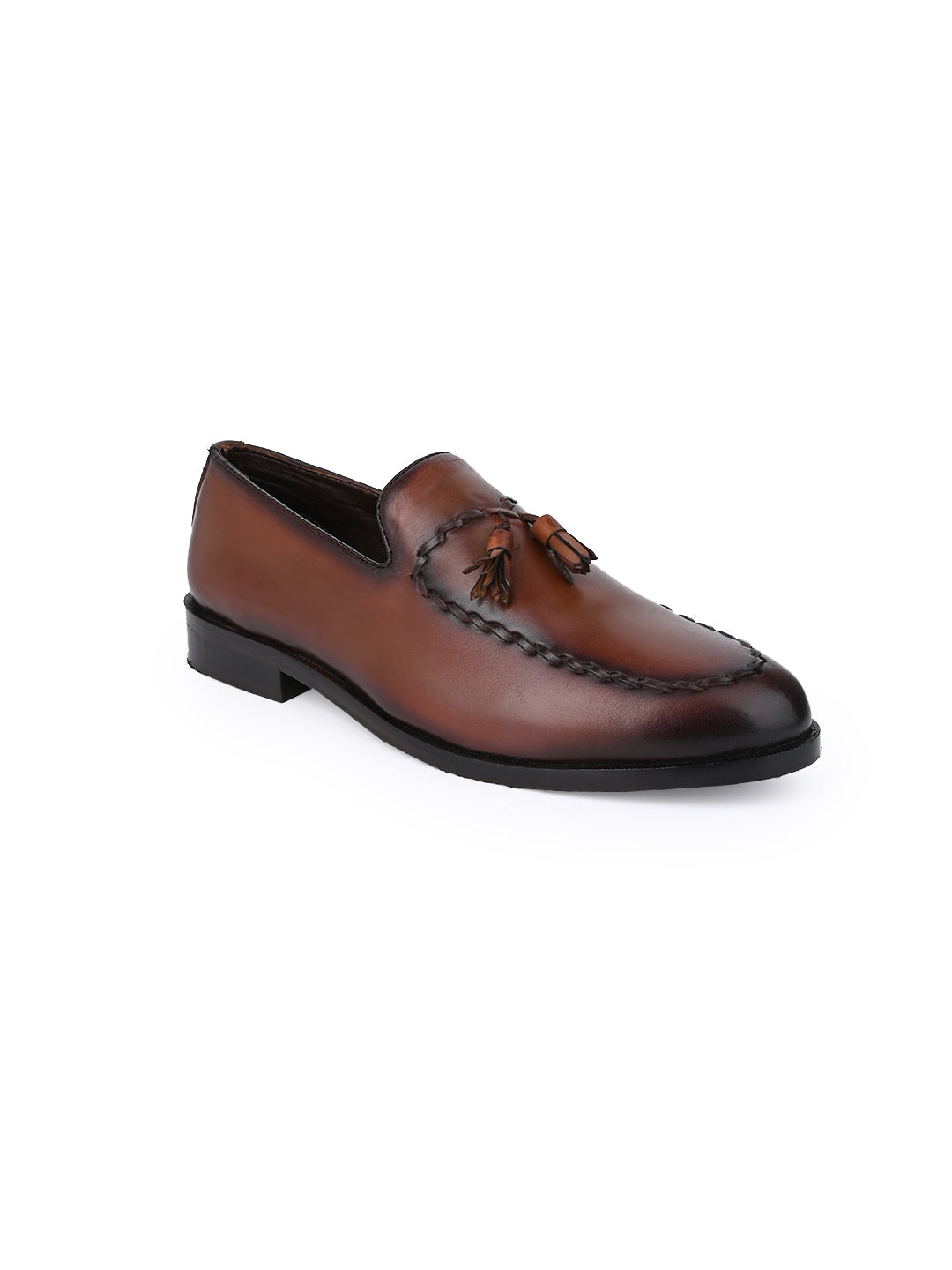 Men, Men Footwear, Brown Loafers