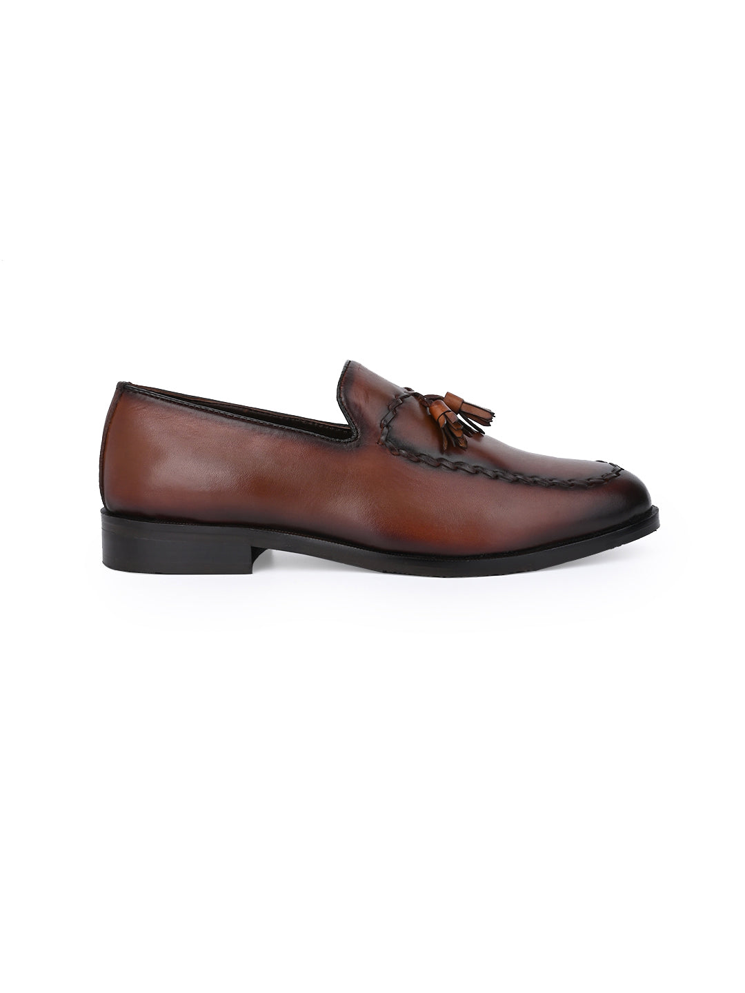 Men, Men Footwear, Brown Loafers