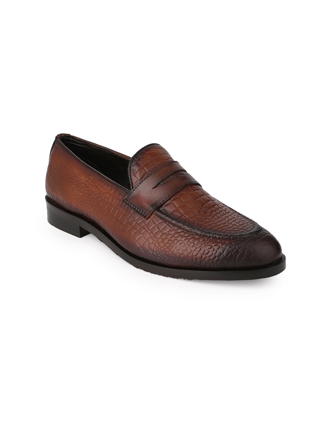 Men, Men Footwear, Brown Loafers