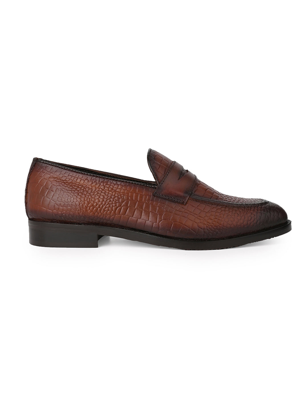 Men, Men Footwear, Brown Loafers