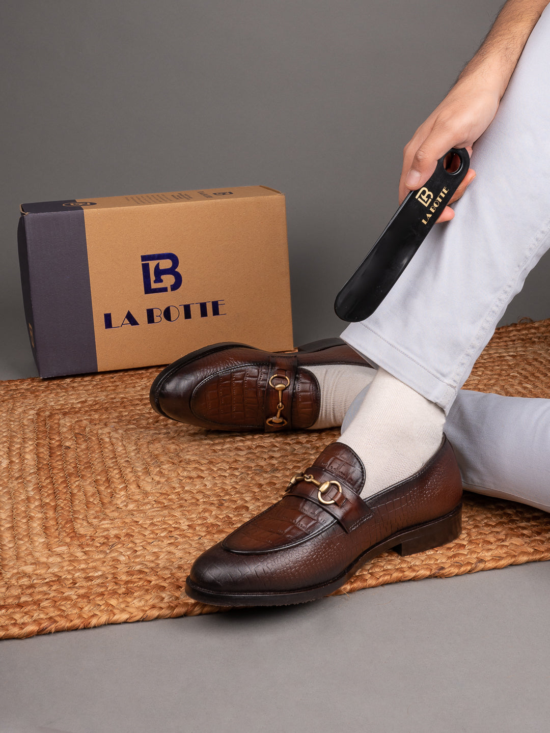 Men, Men Footwear, Brown Loafers