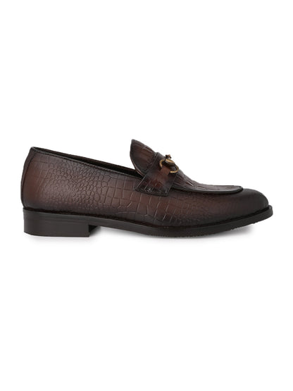 Men, Men Footwear, Brown Loafers