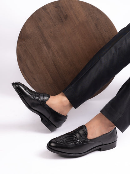 Men, Men Footwear, Black  Loafer