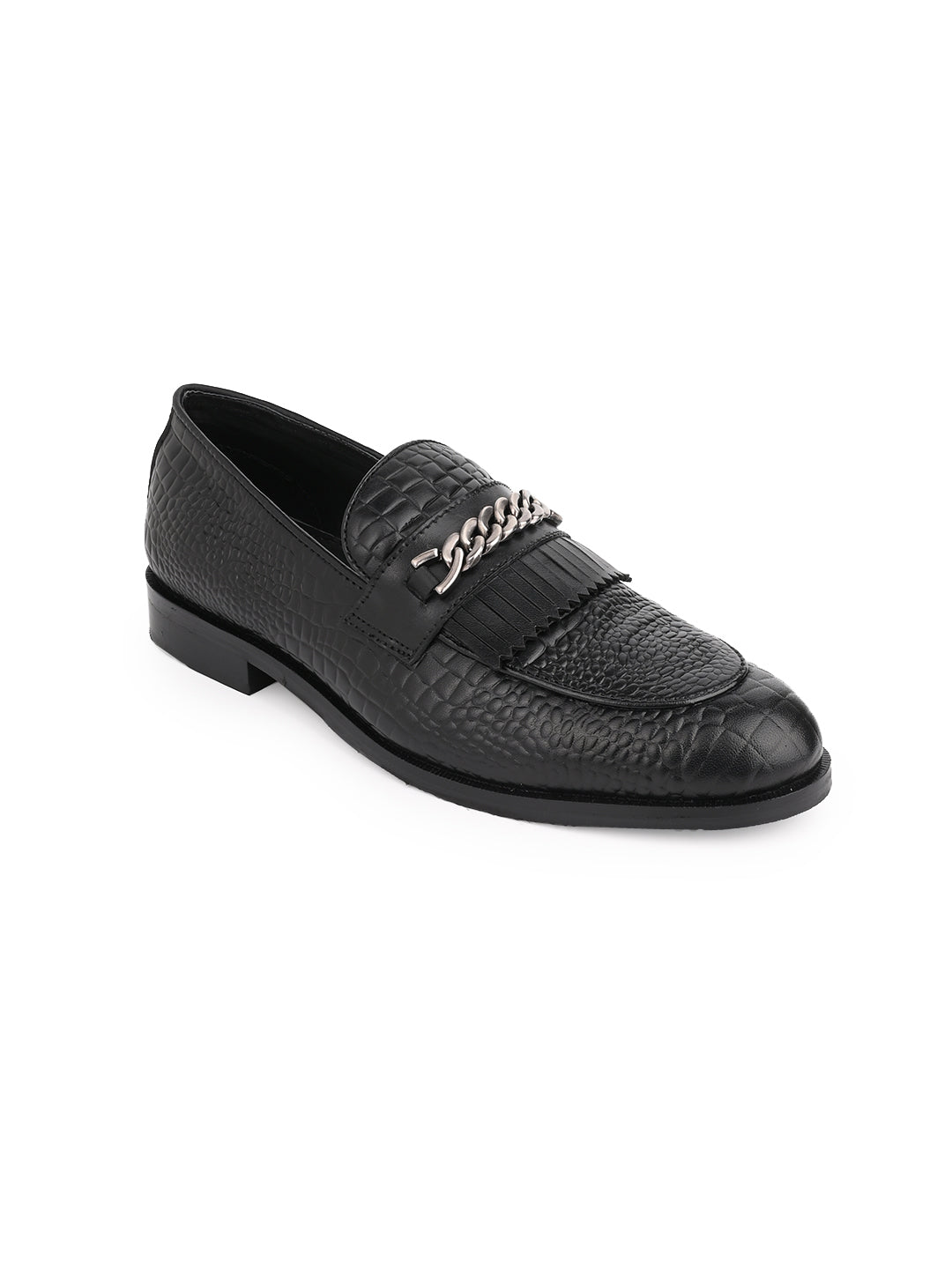 Men, Men Footwear, Black  Loafer