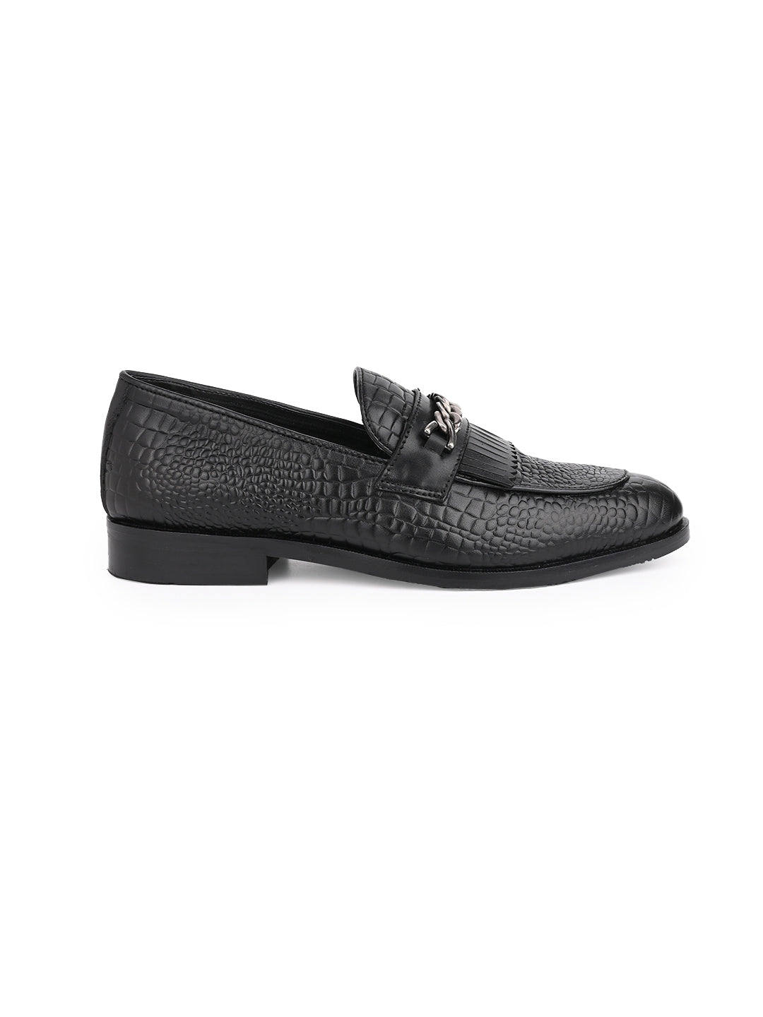 Men, Men Footwear, Black  Loafer