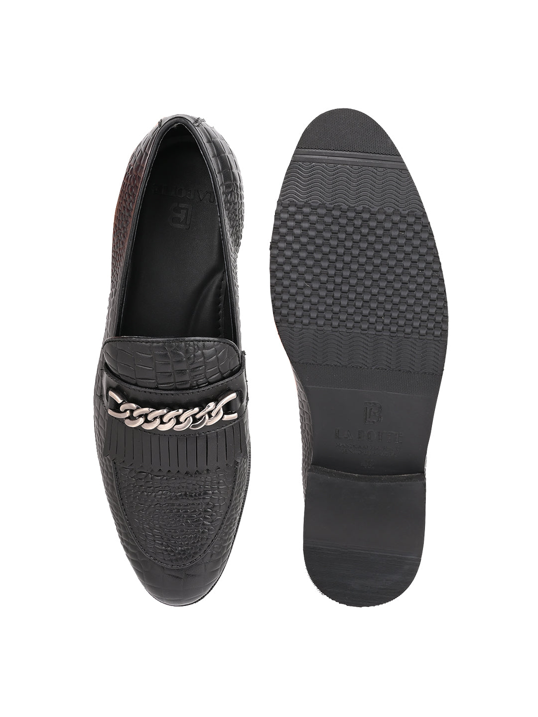 Men, Men Footwear, Black  Loafer