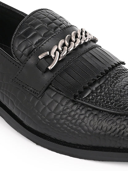 Men, Men Footwear, Black  Loafer