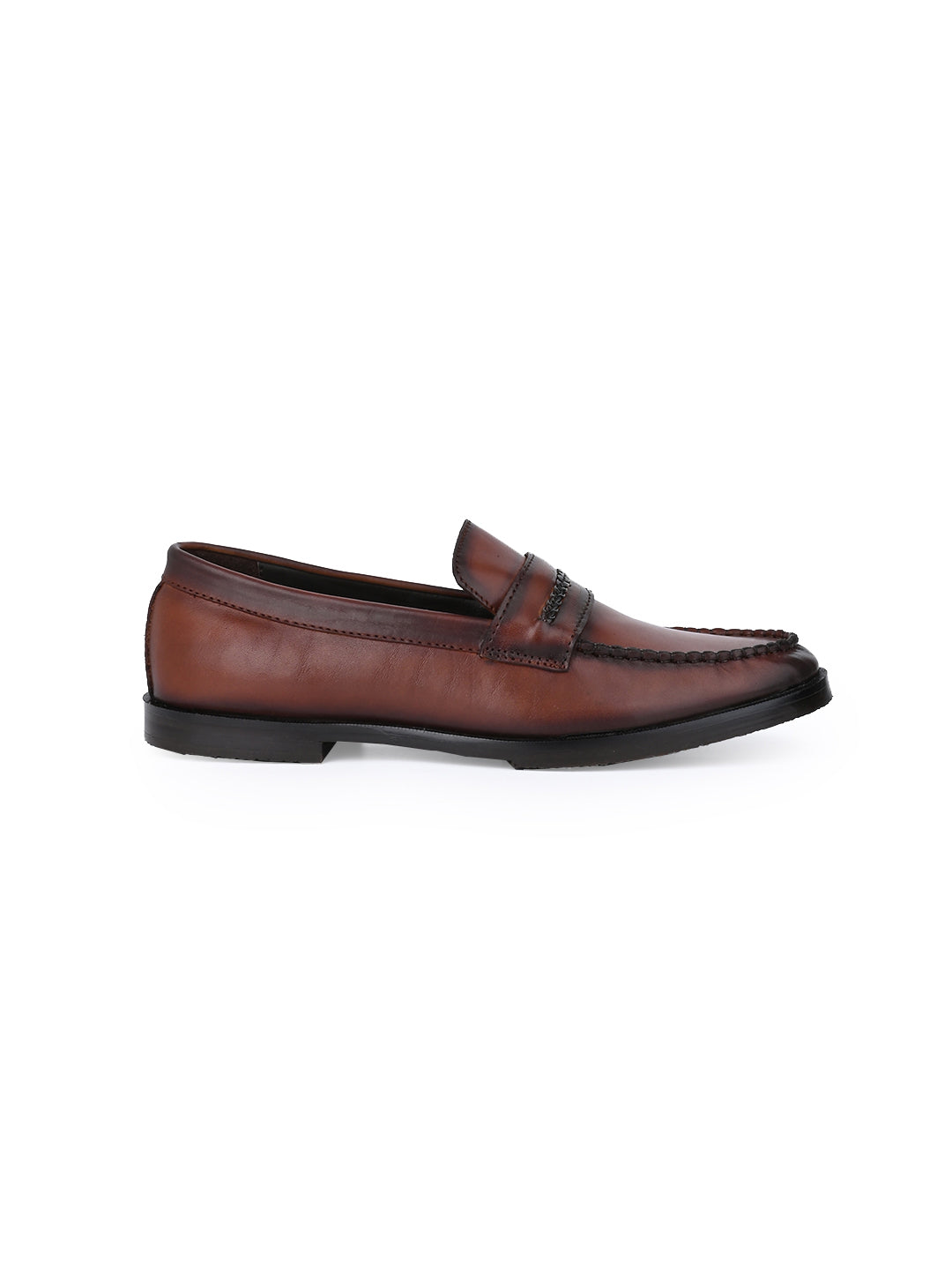 Men, Men Footwear, Brown Loafers