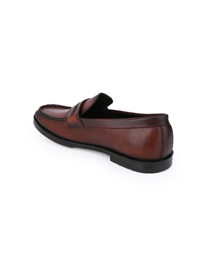 Men, Men Footwear, Brown Loafers