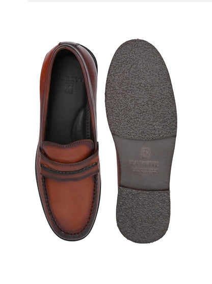 Men, Men Footwear, Brown Loafers