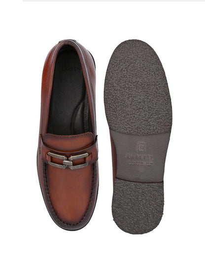 Men, Men Footwear, Brown Loafers