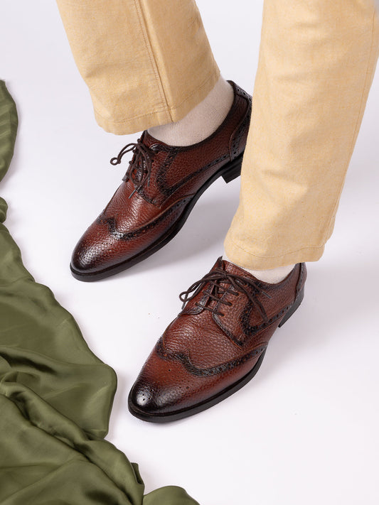 Men, Men Footwear, Brown  Formal Shoes