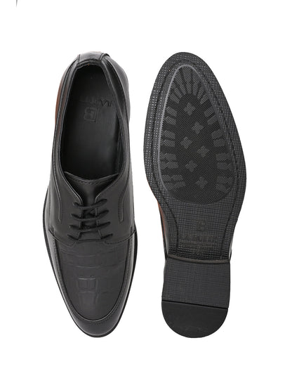 Men, Men Footwear, Black Derbys