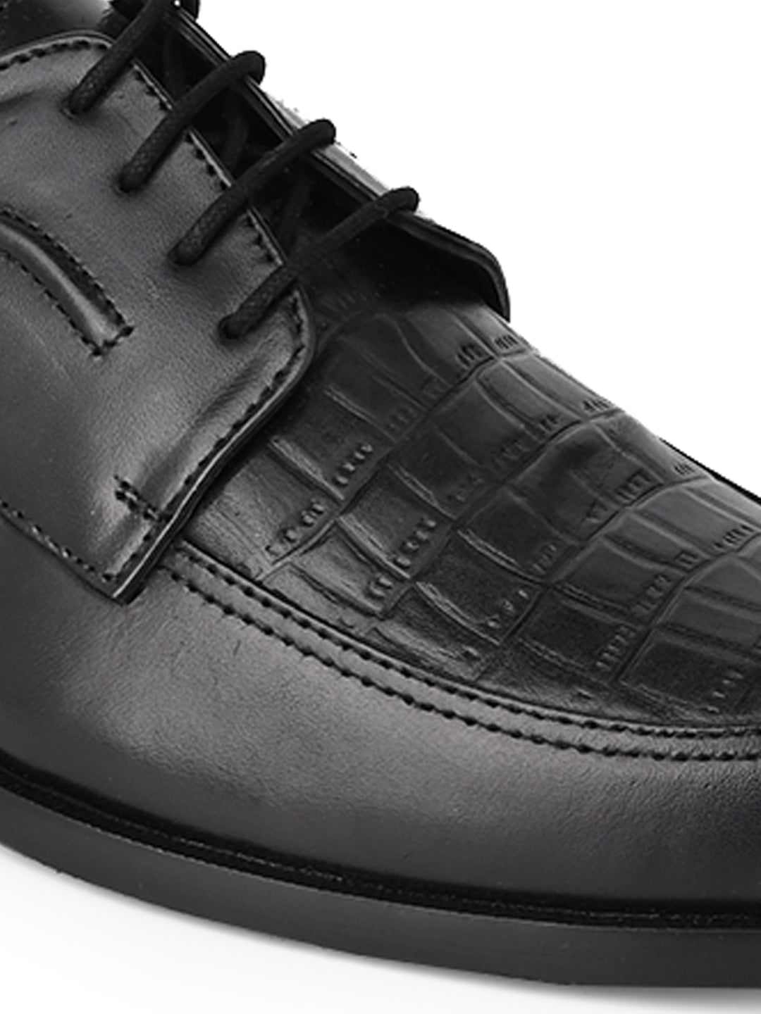 Men, Men Footwear, Black Derbys