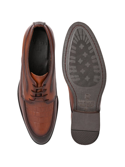 Men, Men Footwear, Brown Derbys