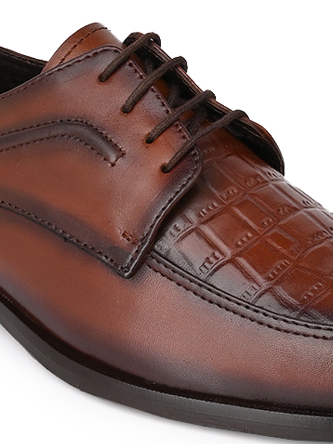 Men, Men Footwear, Brown Derbys