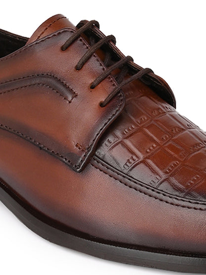 Men, Men Footwear, Brown Derbys