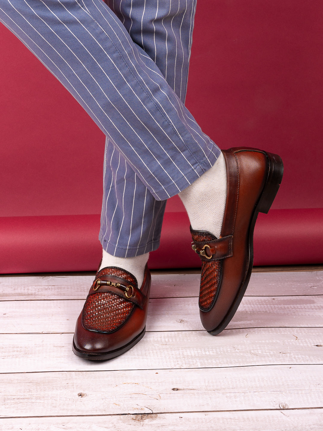 Men, Men Footwear, Brown Loafer