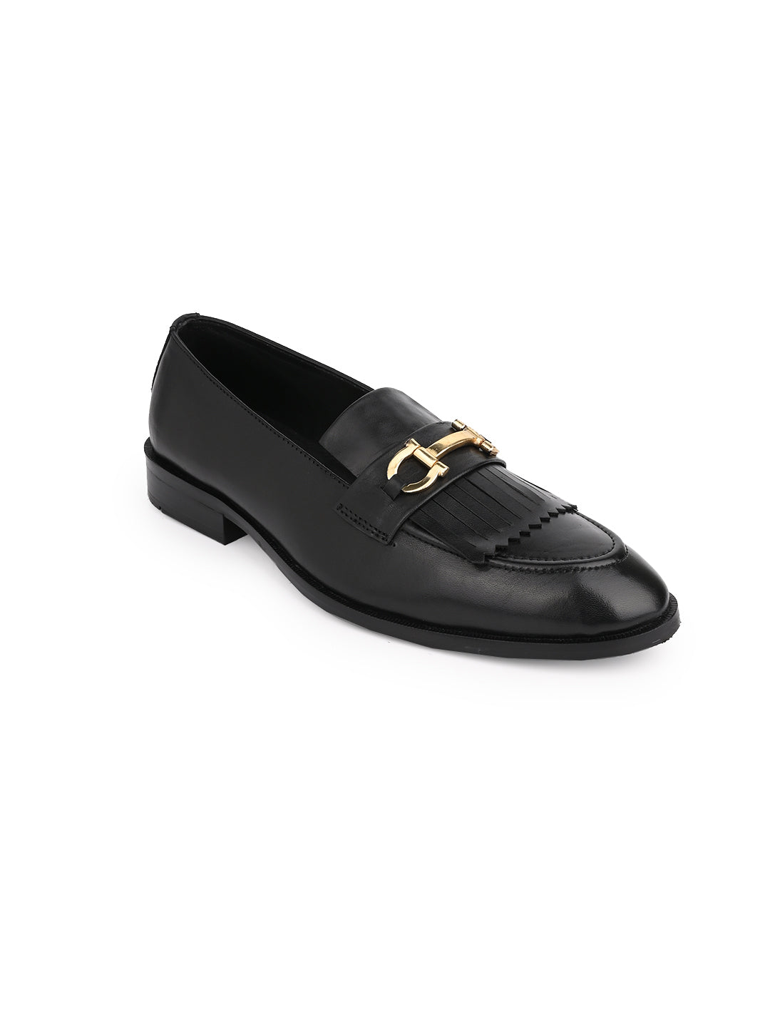 Men, Men Footwear, Black Loafer