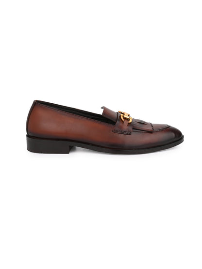 Men, Men Footwear, Brown Loafer