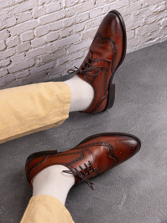 Men, Men Footwear, Brown  Formal Shoes