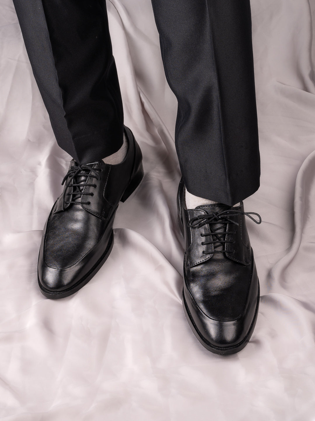 Men, Men Footwear, Black Formal Shoes