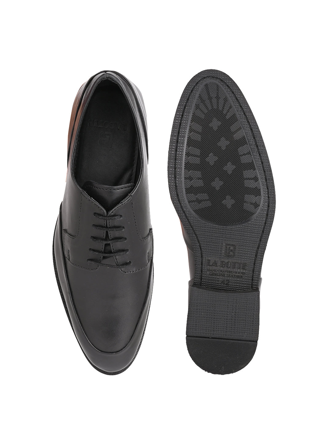 Men, Men Footwear, Black Formal Shoes