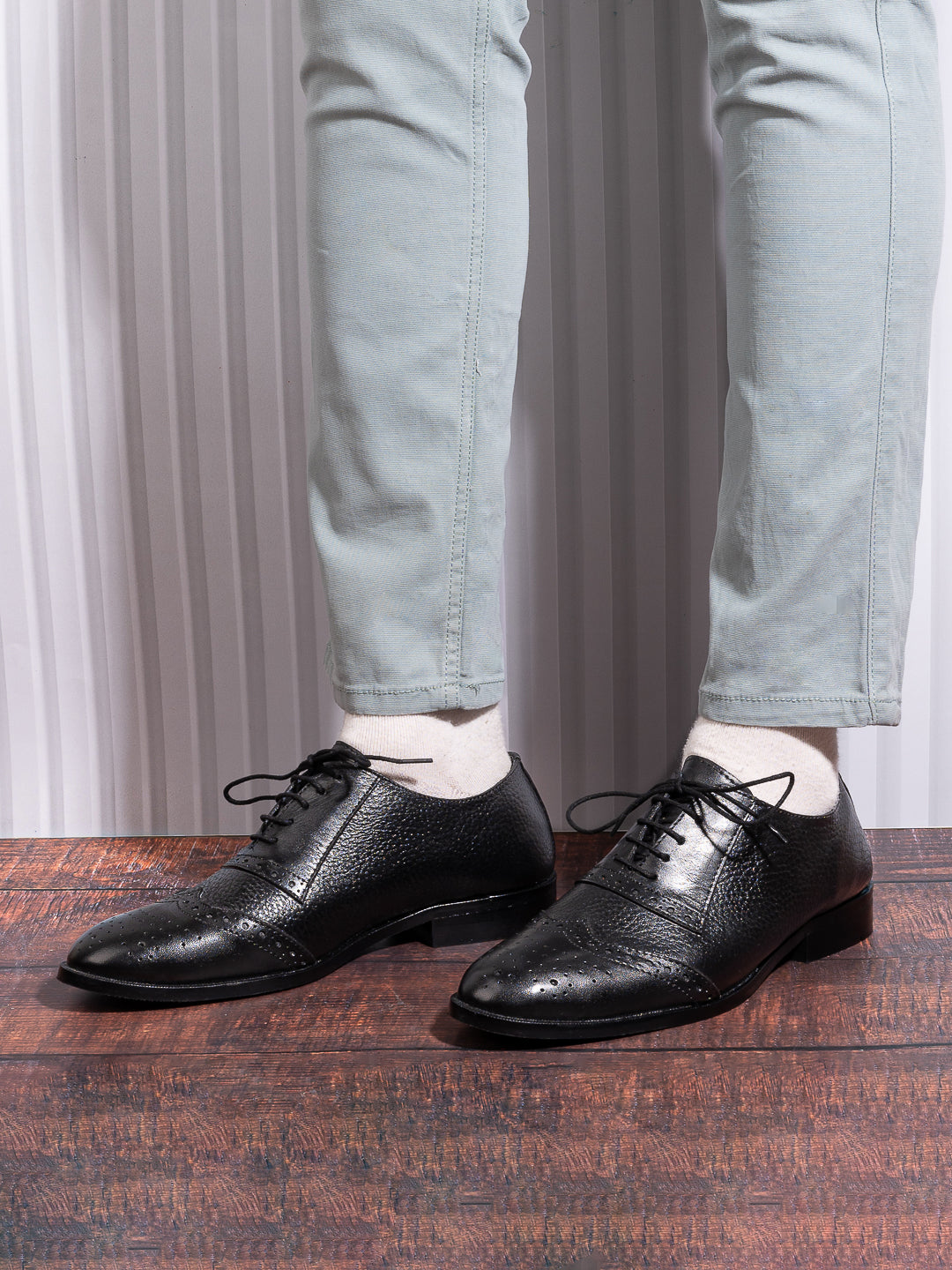 Men, Men Footwear, Black Formal Shoes