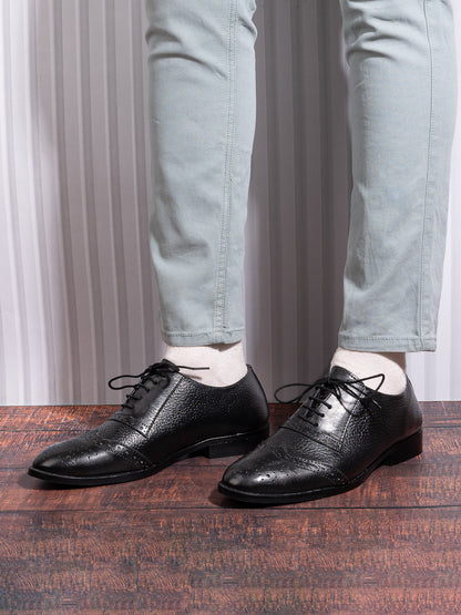 Men, Men Footwear, Black Formal Shoes