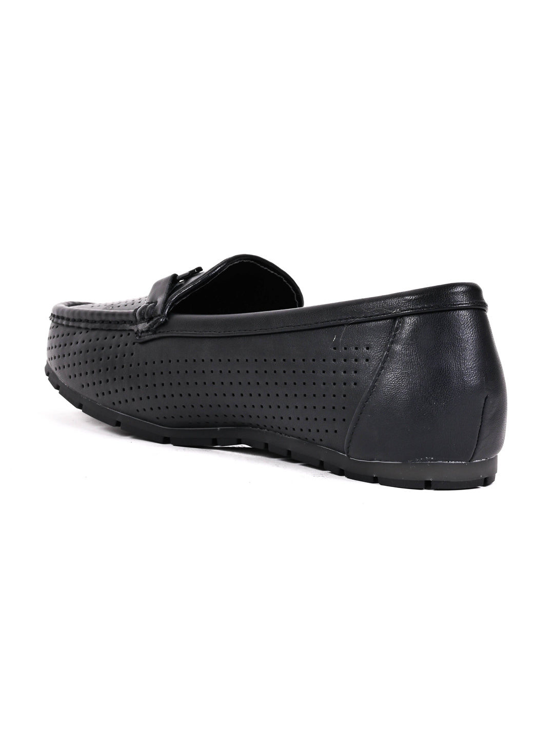 Women, Women Footwear, Black Loafers