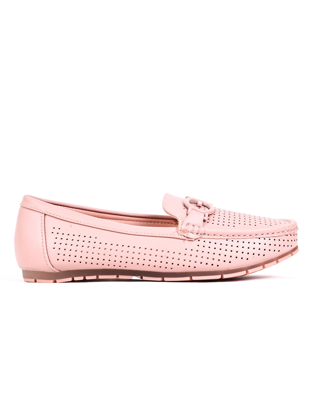 Women, Women Footwear, Pink Loafers