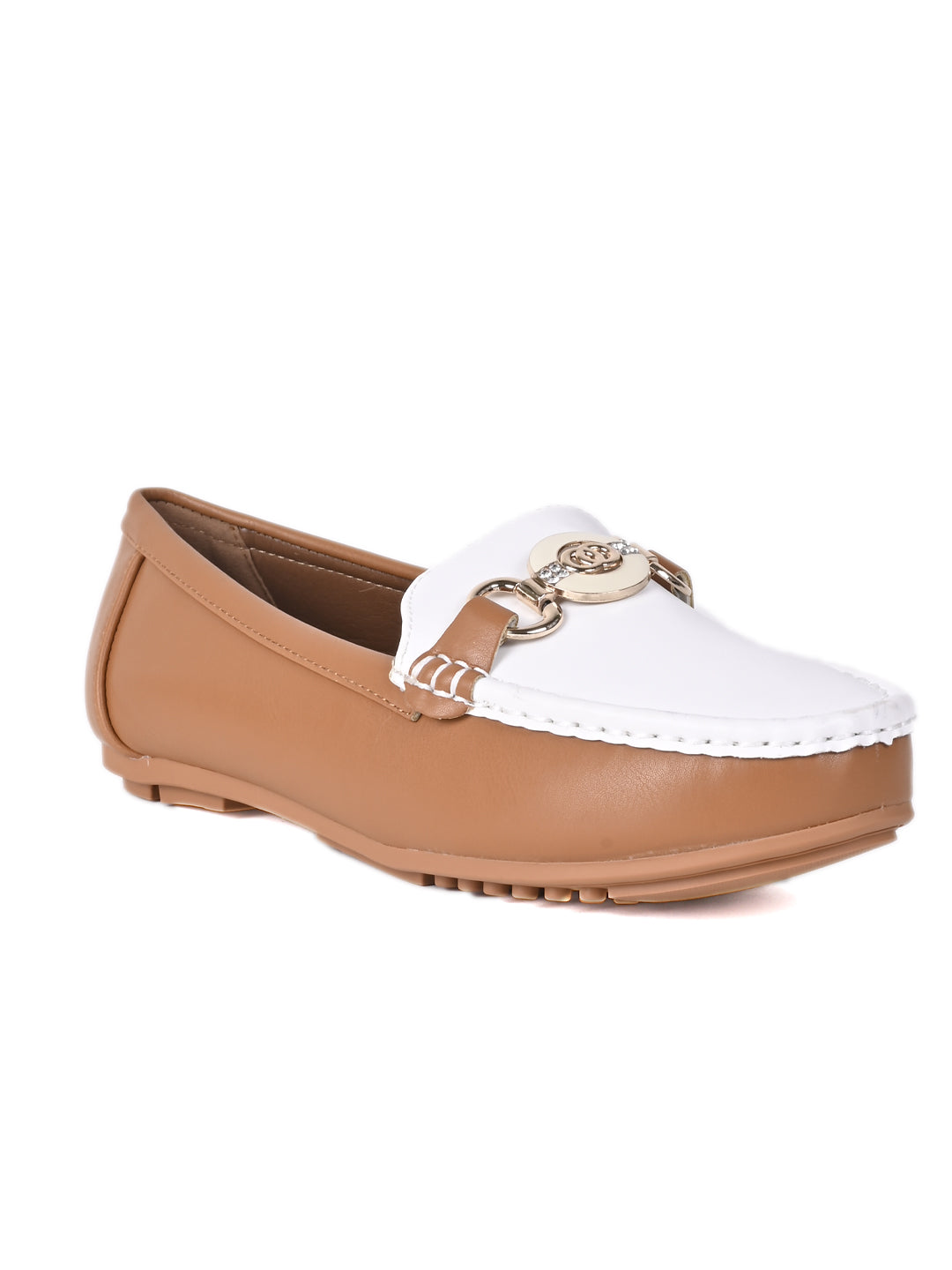 Women, Women Footwear, Camel Loafers