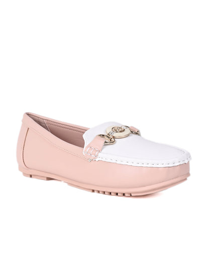 Women, Women Footwear, Pink Loafers