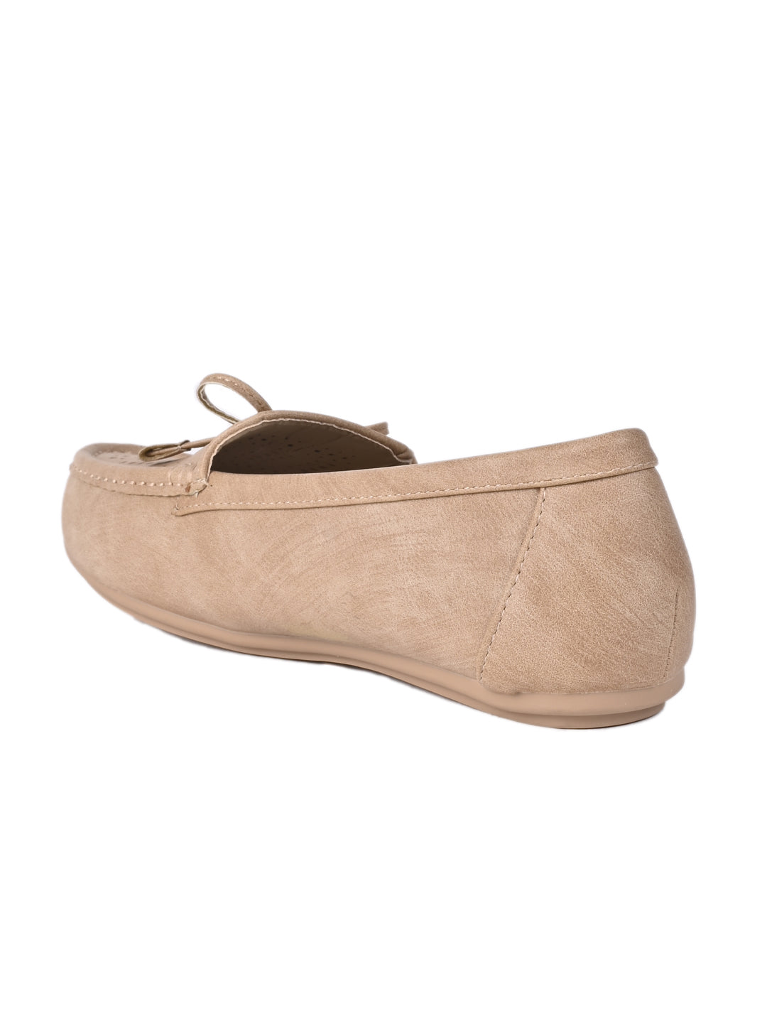 Women, Women Footwear, Beige Loafers