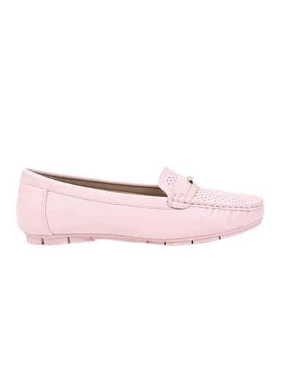 Women, Women Footwear, Pink Loafers