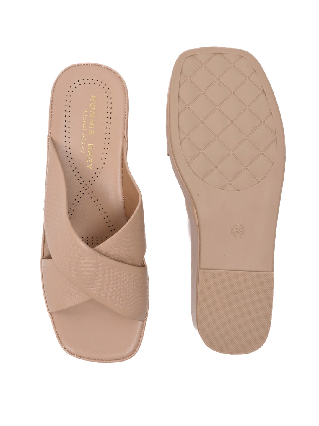 Women, Women Footwear, Khaki Sandals