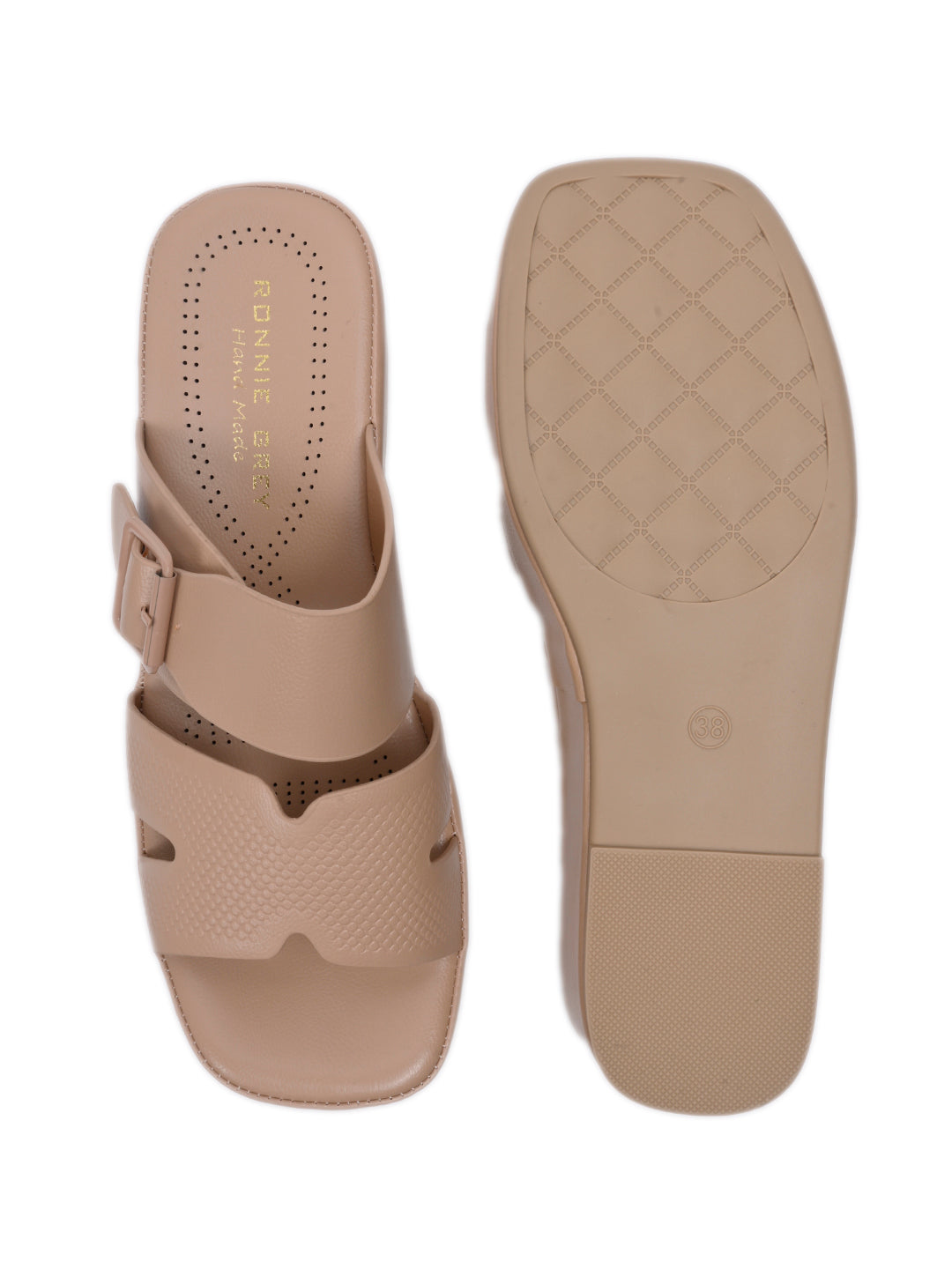 Women, Women Footwear, Beige Sandals