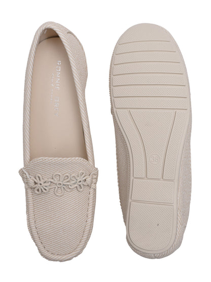 Women, Women Footwear, Beige Loafers