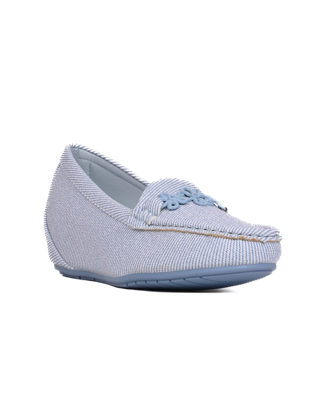 Women, Women Footwear, Blue Loafers