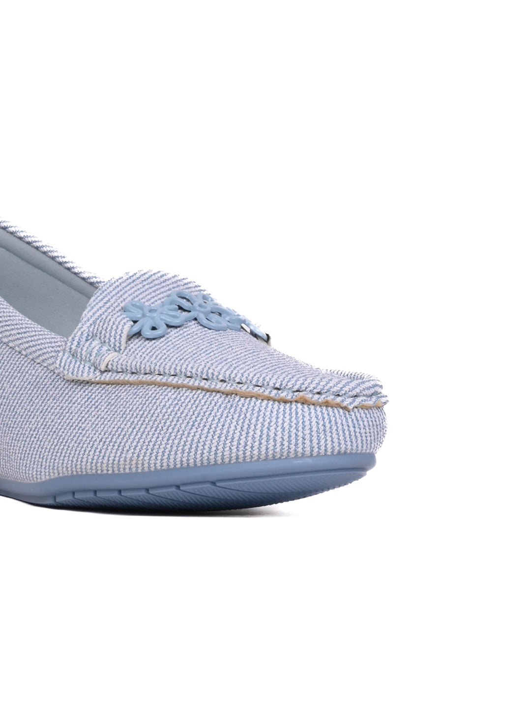 Women, Women Footwear, Blue Loafers