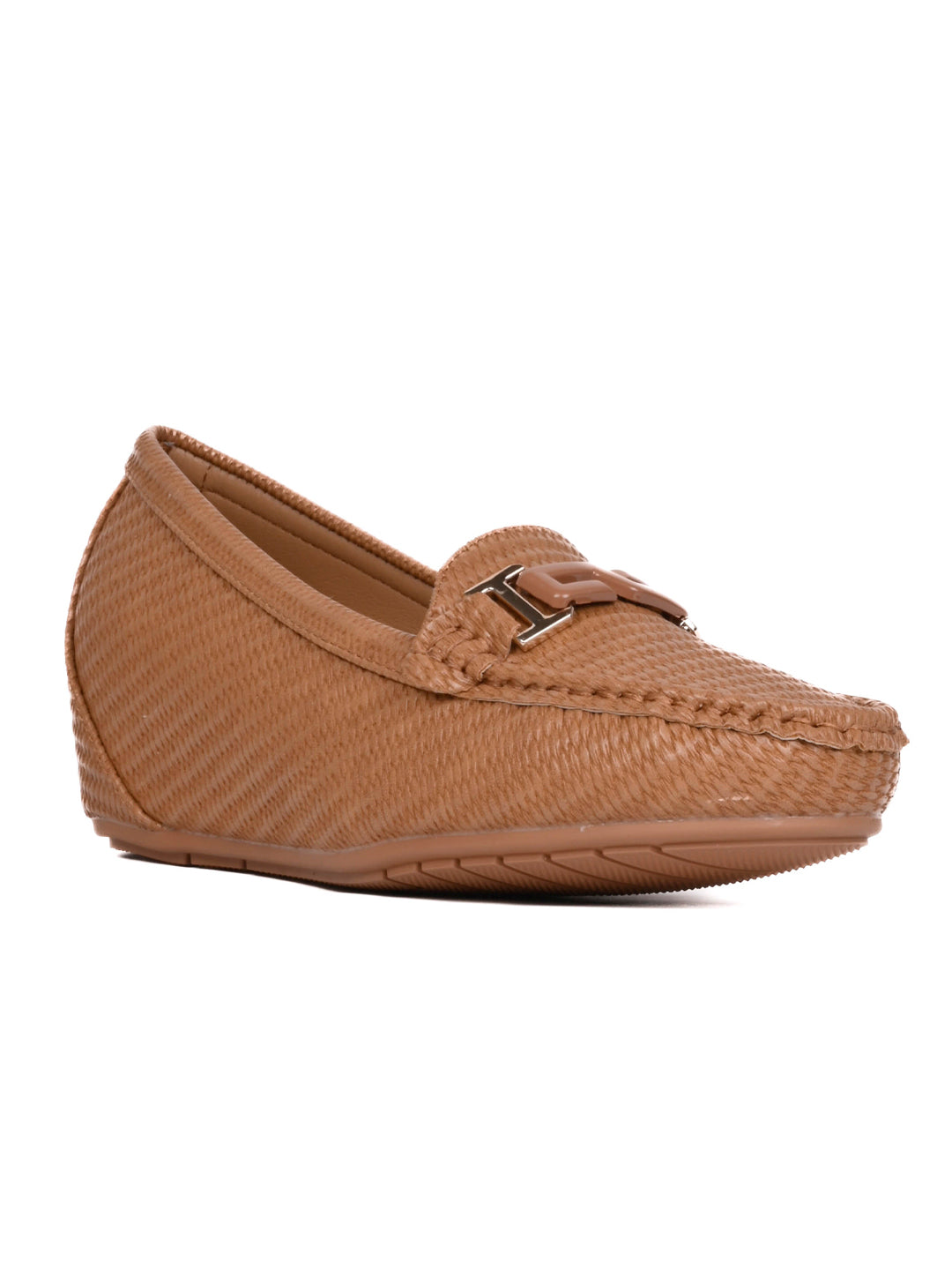 Women, Women Footwear, Khaki Loafers