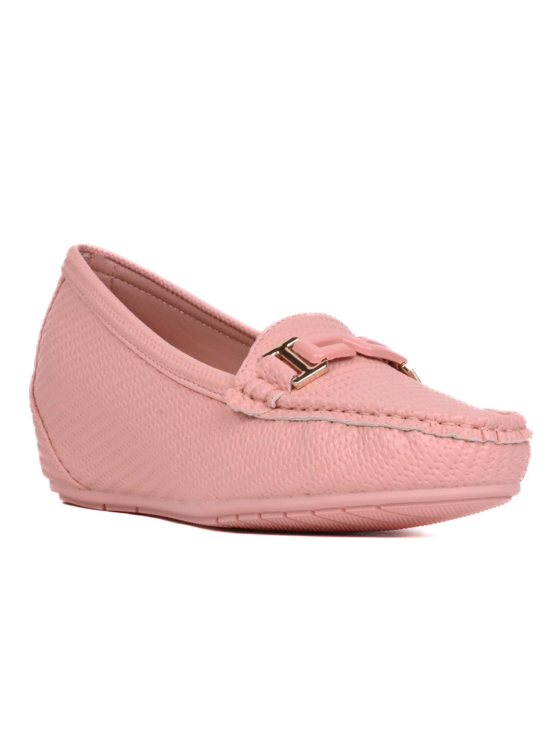 Women, Women Footwear, Pink Loafers