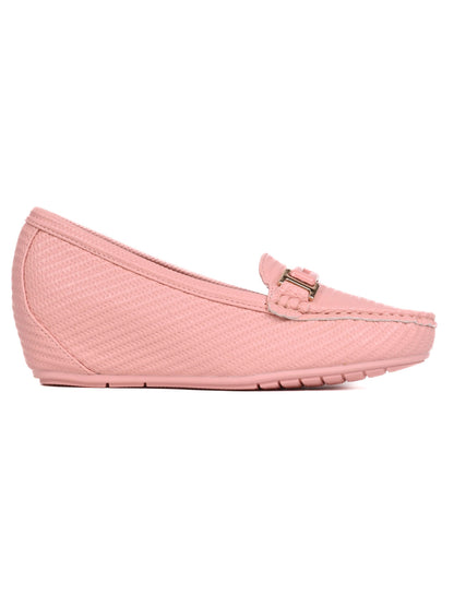 Women, Women Footwear, Pink Loafers