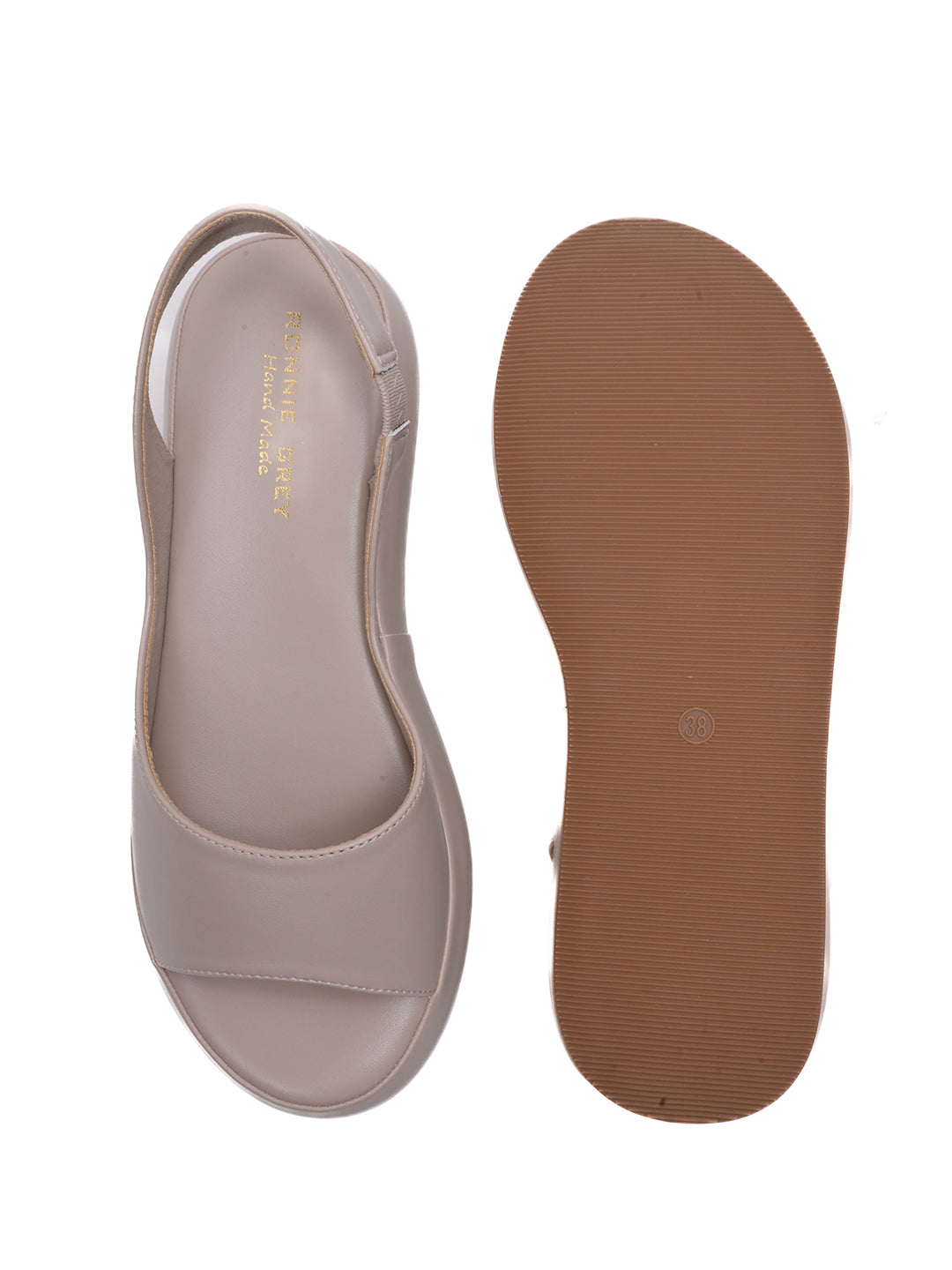 Women, Women Footwear, Beige Sandals