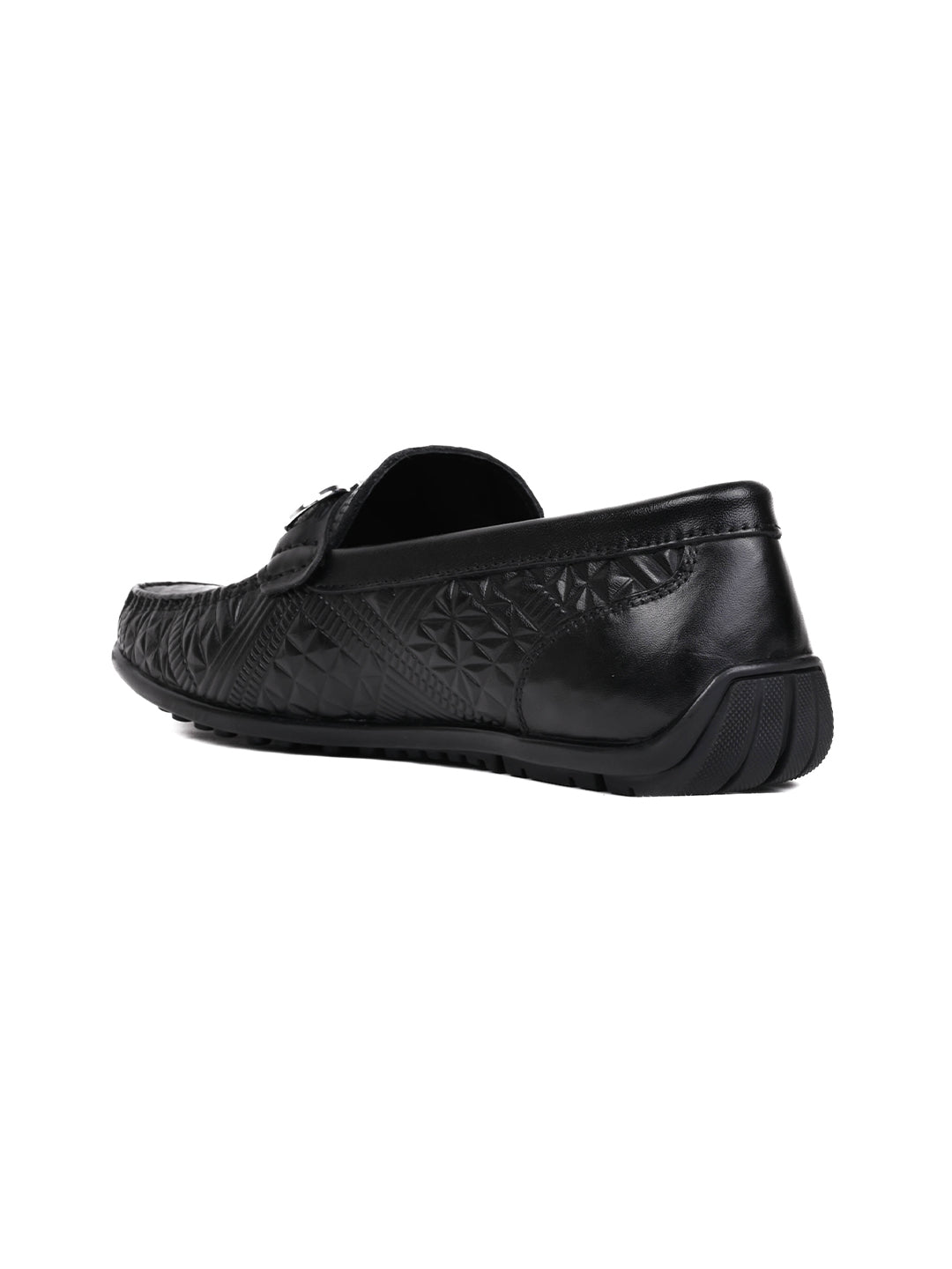 Men, Men Footwear, Black Driving Shoes