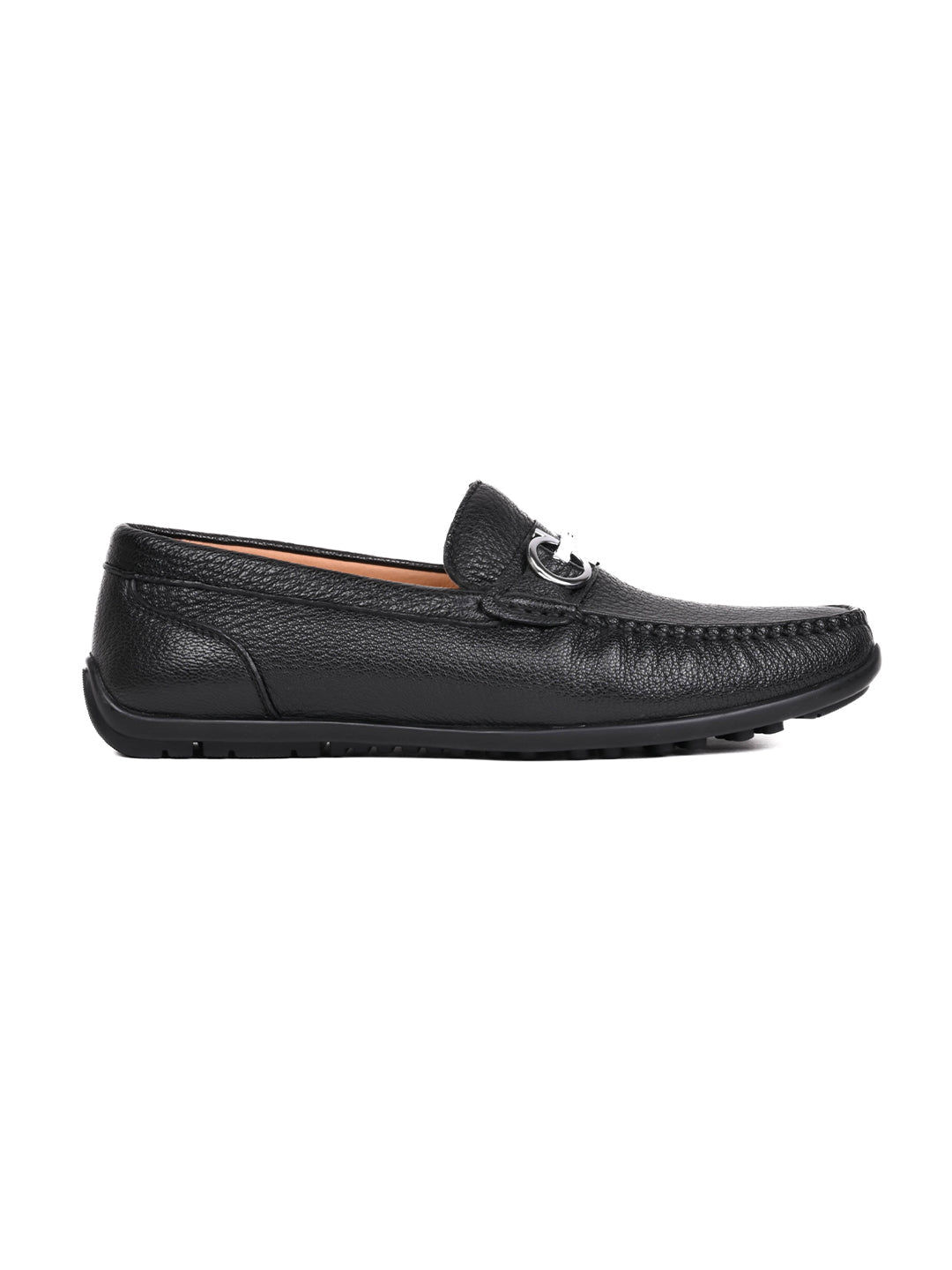 Men, Men Footwear, Black Driving Shoes