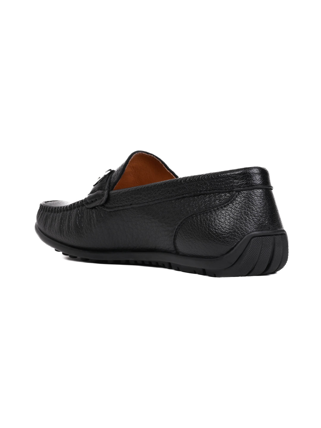 Men, Men Footwear, Black Driving Shoes