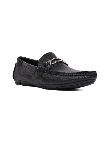 Men, Men Footwear, Black Driving Shoes