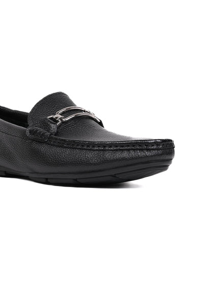 Men, Men Footwear, Black Driving Shoes